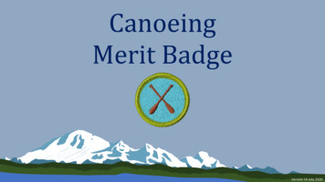 Canoeing Merit Badge - NorthWest Scouter