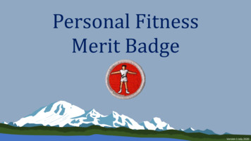 Personal Fitness Merit Badge - NorthWest Scouter