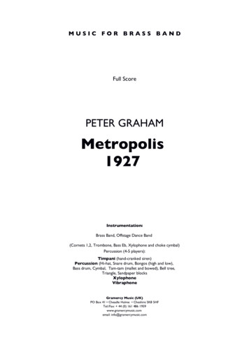 Metropolis 1927 BB A4 - Gramercy Music