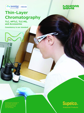 Thin-Layer Chromatography - VWR, Part Of Avantor