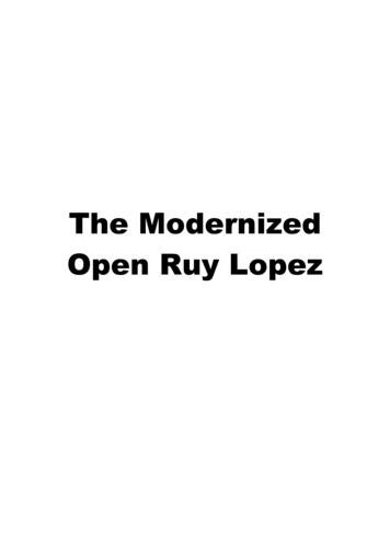 The Modernized Open Ruy Lopez - Thinkers Publishing
