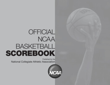 Official Ncaa Basketball Scorebook