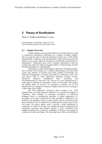 2 Theory Of Sonification - Gatech.edu