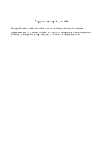 Revised Supplement - Clean