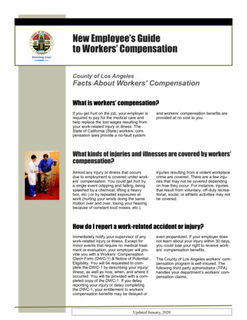 New Employee S Guide To Workers Compensation - LA County