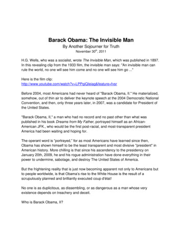 Barack Obama: The Invisible Man - Rense 