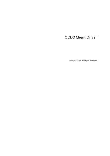ODBC Client Driver - Kepware