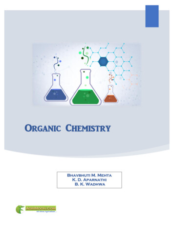 Organic Chemistry - AgriMoon