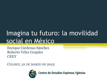 Imagina Tu Futuro: La Movilidad Social En México - INEGI