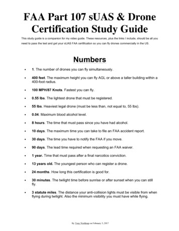 Part 107 Study Guide - 20180427