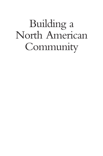 Building A North American Community - Council On Foreign Relations