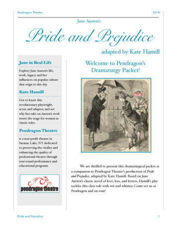 Jane Austen's Pride And Prejudice - Lakeplacidarts 