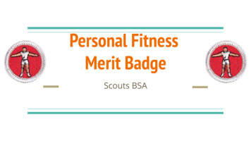 Merit Badge Personal Fitness - Twinbanks 