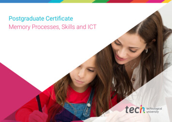 Postgraduate Certificate Memory Processes, Skills And ICT