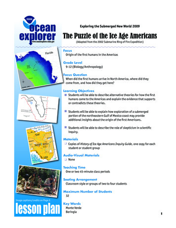 The Puzzle Of The Ice Age Americans