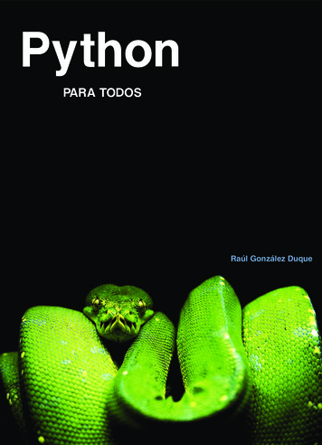 Python - Jorge Dueñas Lerín