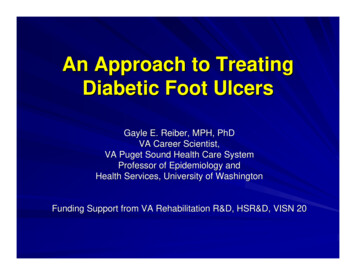 An Approach To Treating Diabetic Foot Ulcers