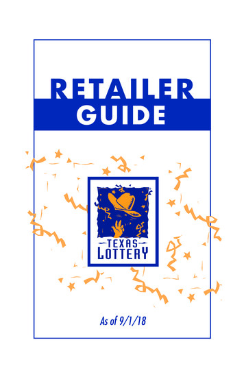 RETAILER - Texas Lottery
