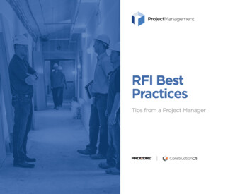 RFI Best Practices - Procore