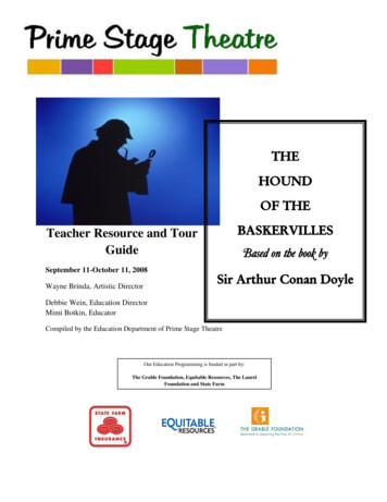 THE HOUND OF THE BASKERVILLES - Prime Stage