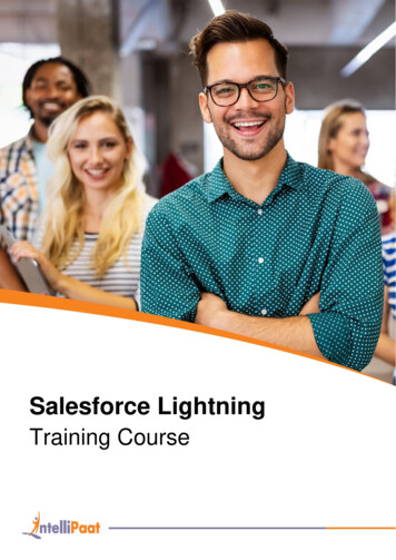 Salesforce Lightning - Intellipaat