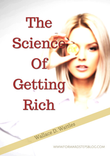 The Science Of Getting Rich By Wallace D. Wattles