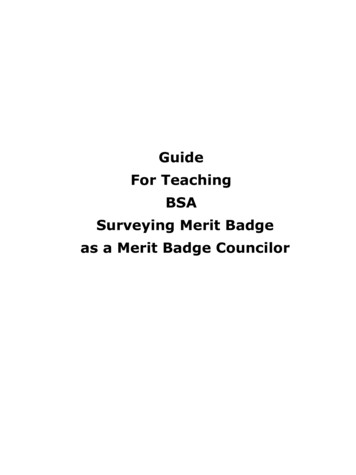 Scouting Merit Badge Program - MemberClicks