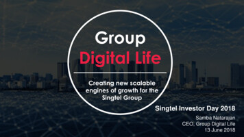 Group Digital Life - Singtel