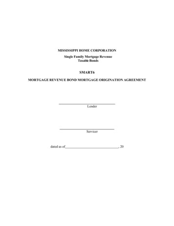 MHC - Smart6 Mortgage Origination Agreement (v2) (5-4-22)v4