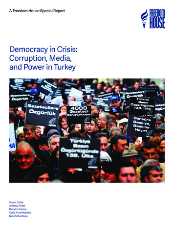 Democracy In Crisis: Corruption, Media, And Power In Turkey