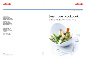 Steam Oven Cookbook - Miele