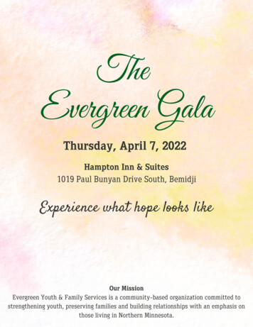 The Evergreen Gala