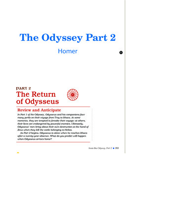 The Odyssey Part 2 - Matawan-Aberdeen Regional School District