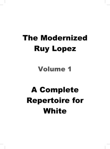 The Modernized Ruy Lopez - Thinkers Publishing