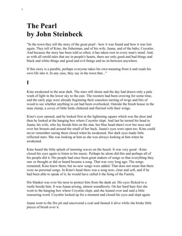 The Pearl By John Steinbeck - Cpb-ap-se2.wpmucdn 