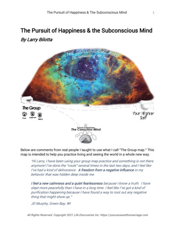 The Pursuit Of Happiness & The Subconscious Mind