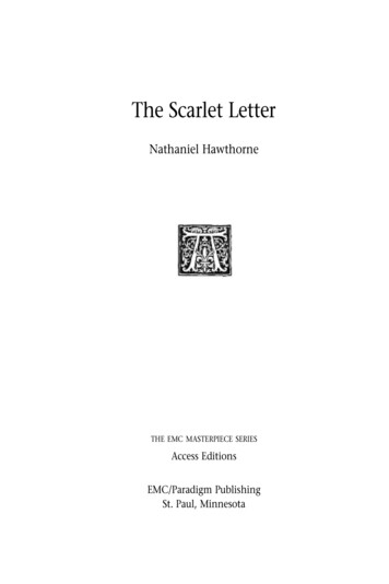 The Scarlet Letter - LIBROS GRATIS PARA LEER