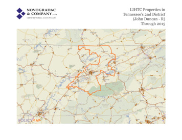 LIHTC Properties In Tennessee's 2nd District (John Duncan - Novoco