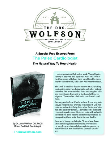 The Natural Way To Heart Health - The Drs. Wolfson