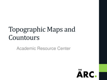 Topographic Maps And Countours - Illinois Institute Of Technology