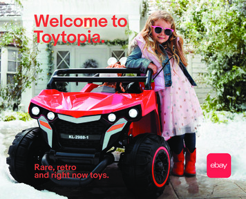Welcome To Toytopia. - EBay Inc