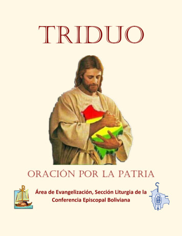TRIDUO - Iglesia Viva
