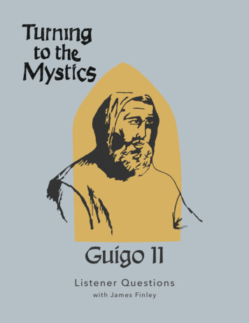 Guigo II - Center For Action And Contemplation