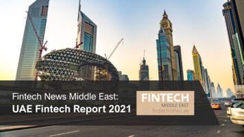 UAE Fintech Report 2021 - Fintechnews Middle East