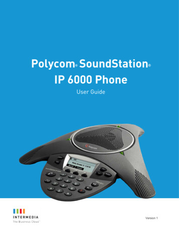 Polycom SoundStation IP 6000 Phone - Intermedia