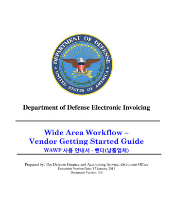 Department Of Defense Electronic Invoicing - Usfk.mil