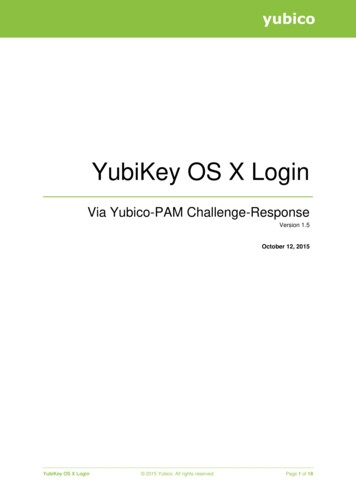 YubiKey OS X Login - Mtrix 