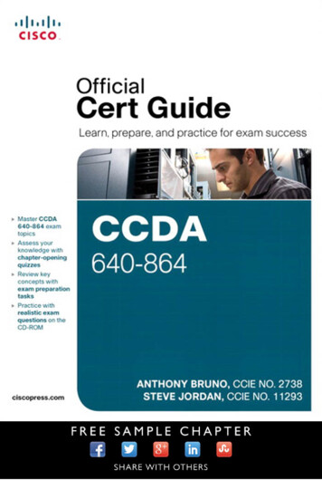 CCDA 640-864 Official Cert Guide - Pearsoncmg 