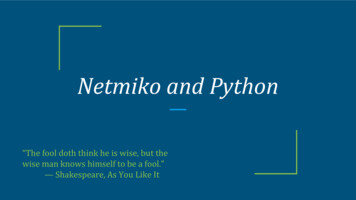 Netmiko And Python - Cisco Users