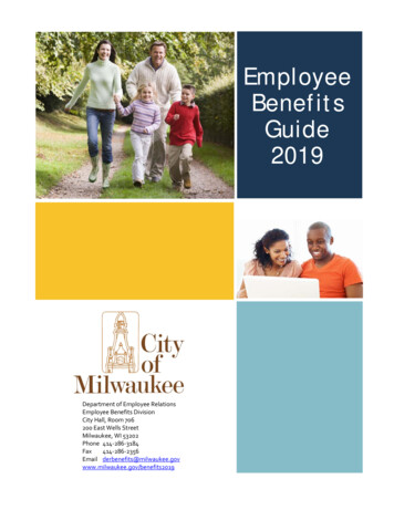 Employee Benefits Guide 2019 - Milwaukee